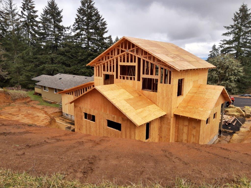 Home build, side view